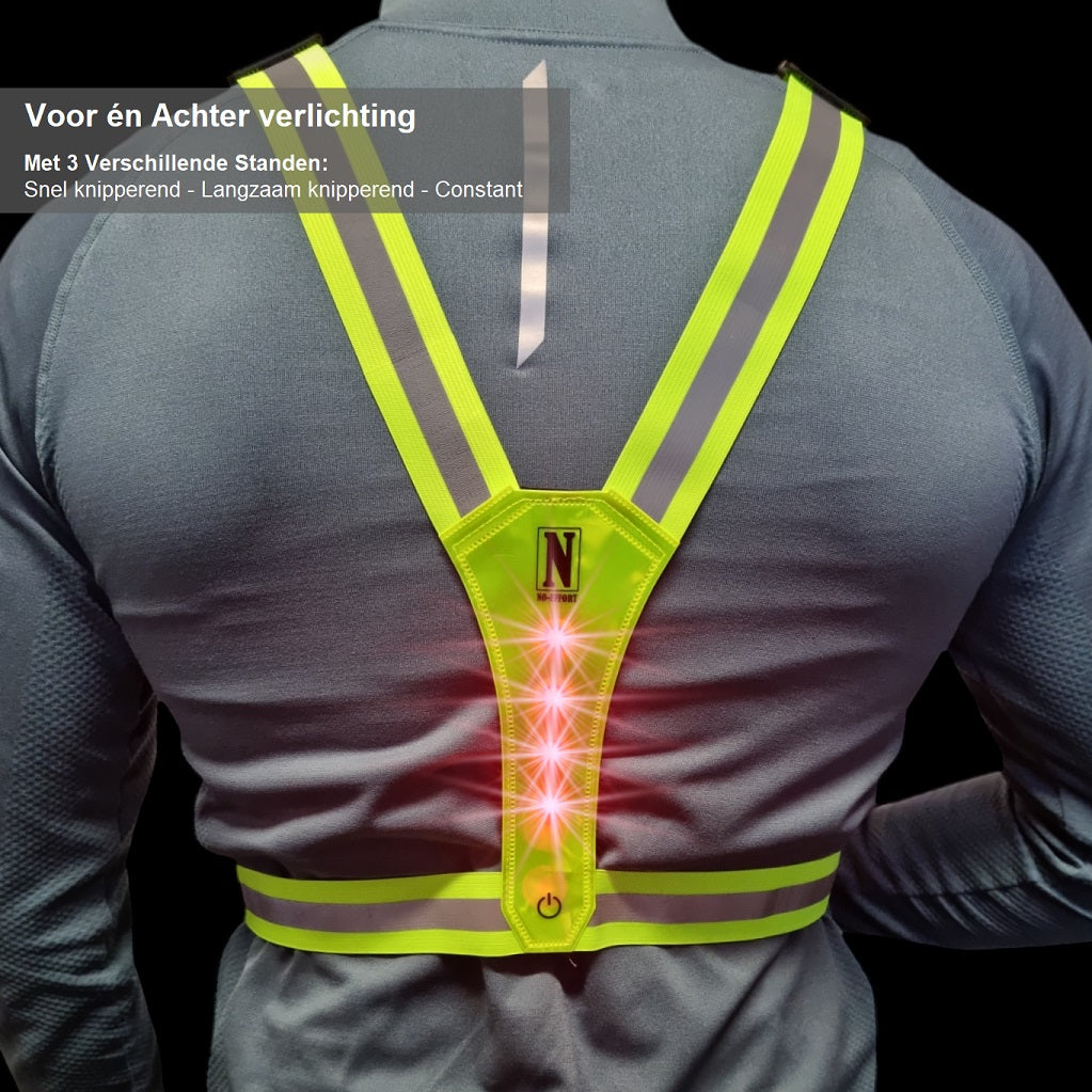 Hardloop Reflectie Vest met LED