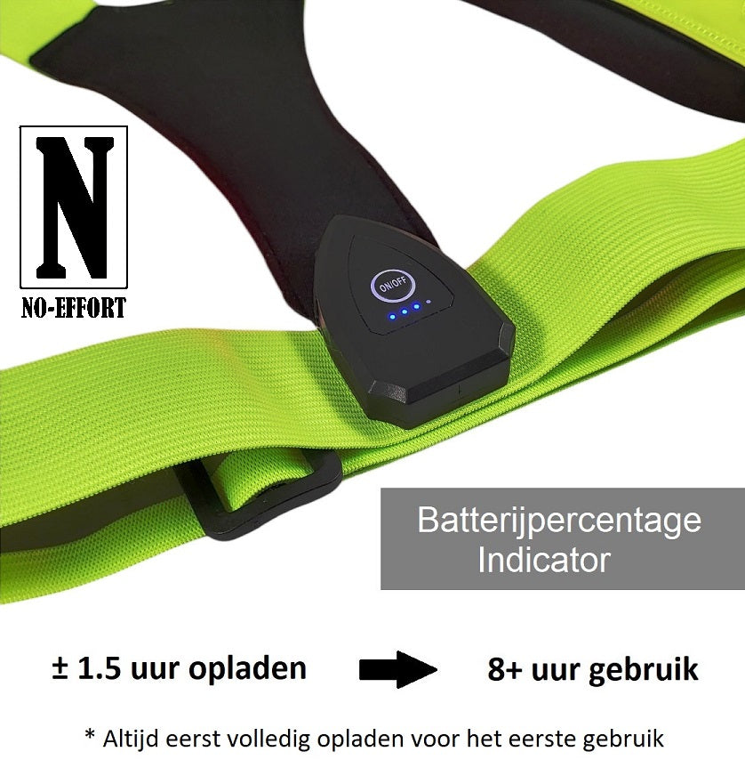 Hardloop Reflectie Vest met LED