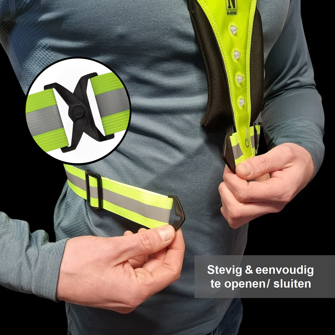 Hardloop Reflectie Vest met LED