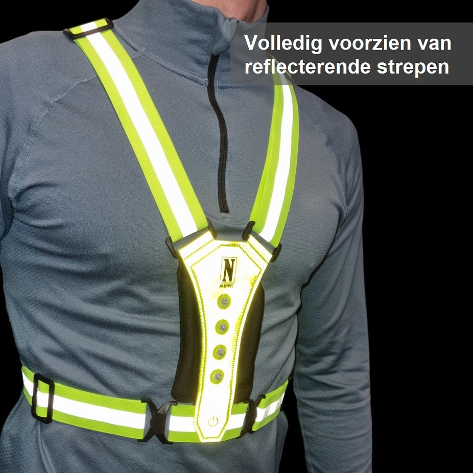 Hardloop Reflectie Vest met LED