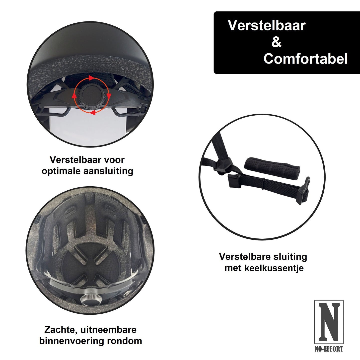 Fietshelm met LED achterlicht