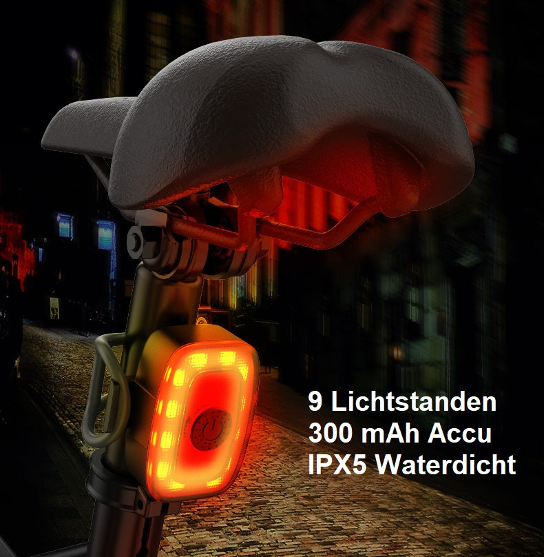 Fietsverlichting set - 500Lumen - 2600 mAh